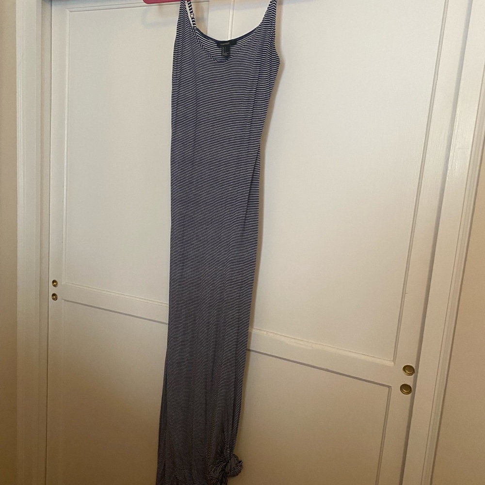 Forever 21 striped maxi dress